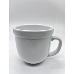 Pottery Barn Suppertime White Porcelain Mug